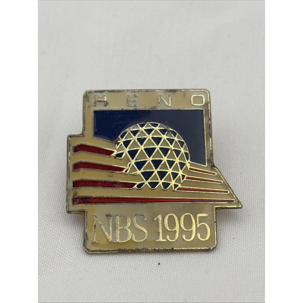 Reno Nevada National Bowling Stadium NBS Lapel Hat Pin